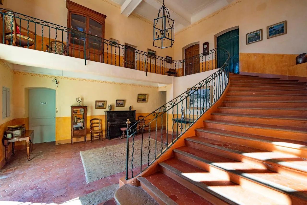 בית נופש Brue-Auriac Location Prestige 450 M2 Dans Chateau En Provence צרפת